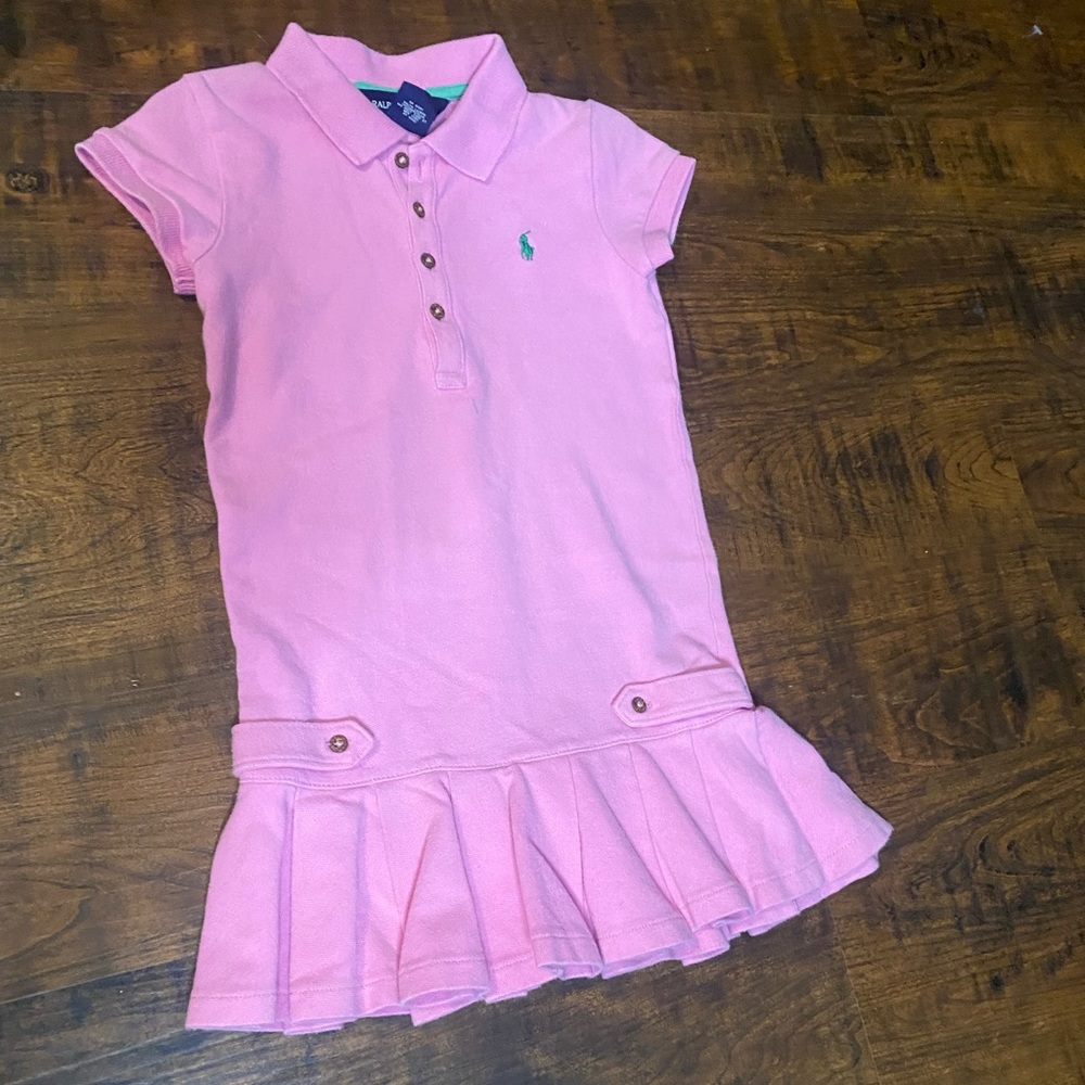 Ralph Lauren Pink Polo Kids dress
